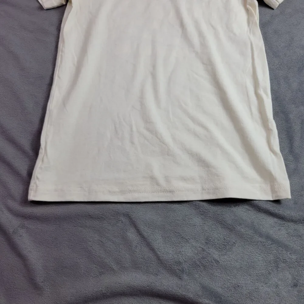Bella & Canvss Shirt Girl Small 6-8 Beige Turkey Gravy Beans Rolls Casserole Tee
